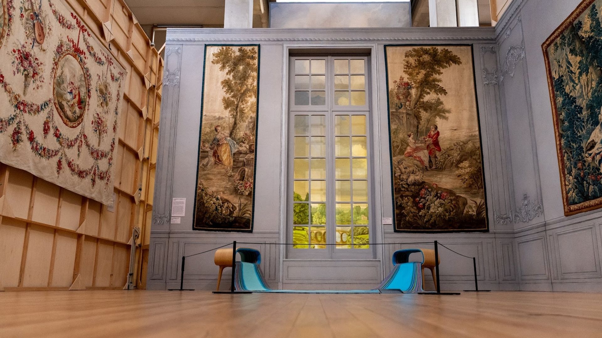Cité de la tapisserie, vue d'une salle de la Cité