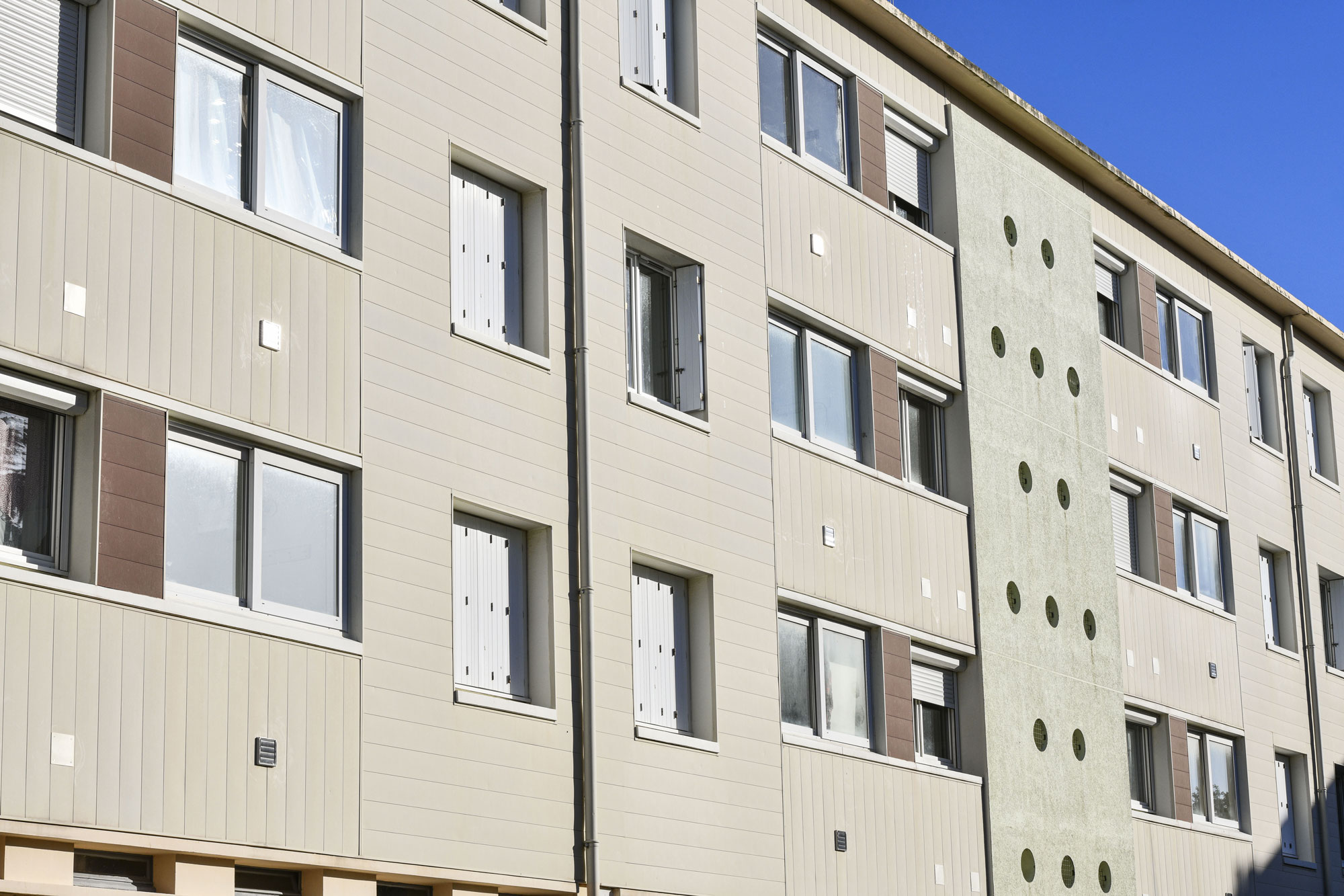 Immeuble dans le quartier des Capucins à Thouars