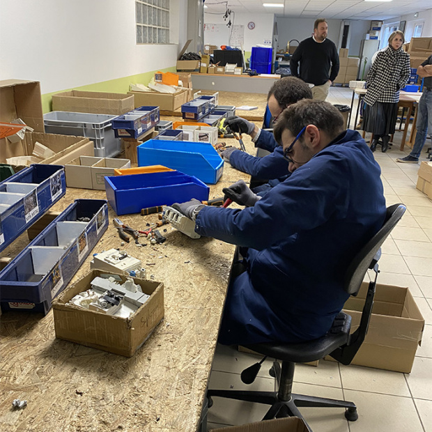 personnes travaillant au sein de l'ESAT
