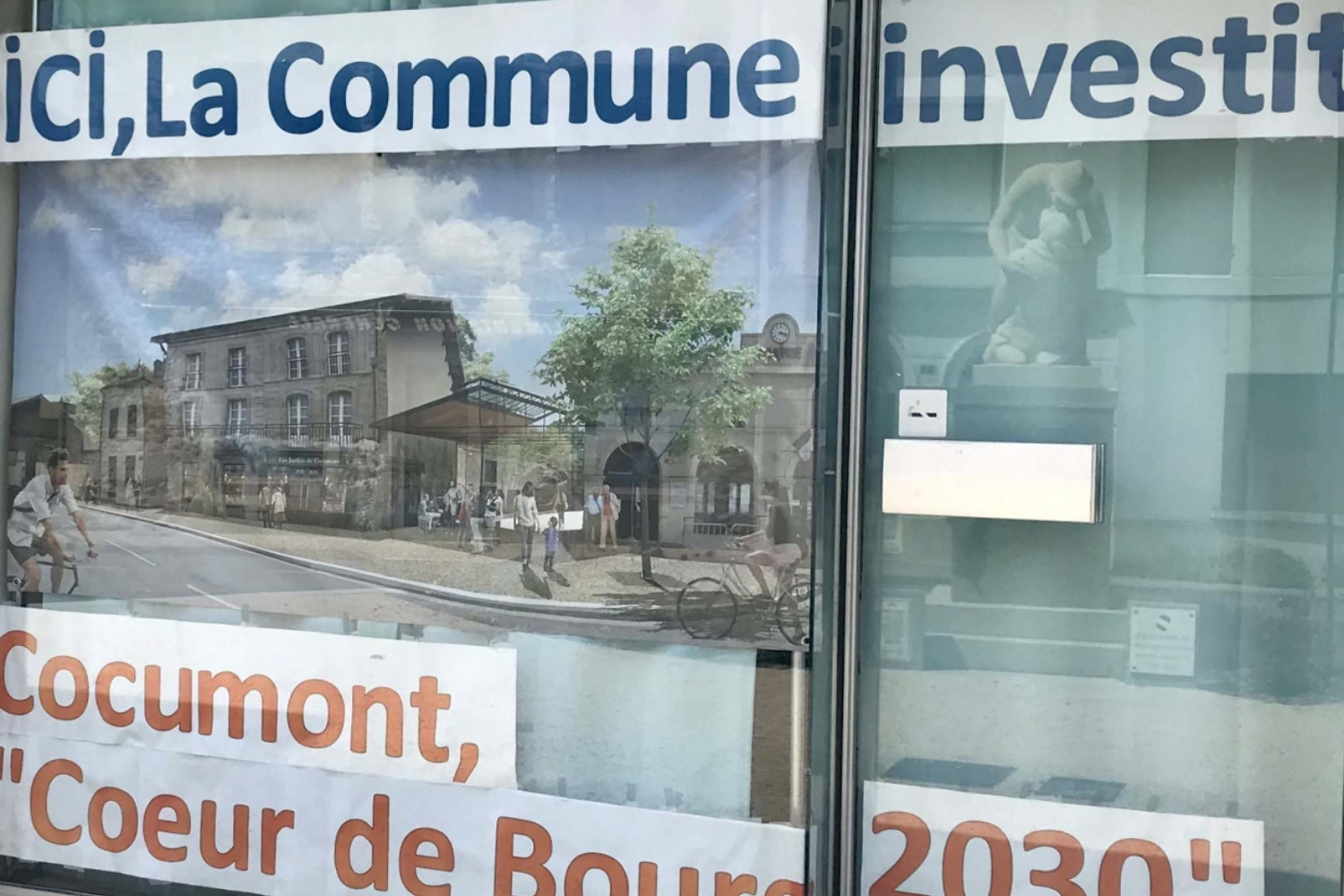 vue de l'extérieur de la rue
