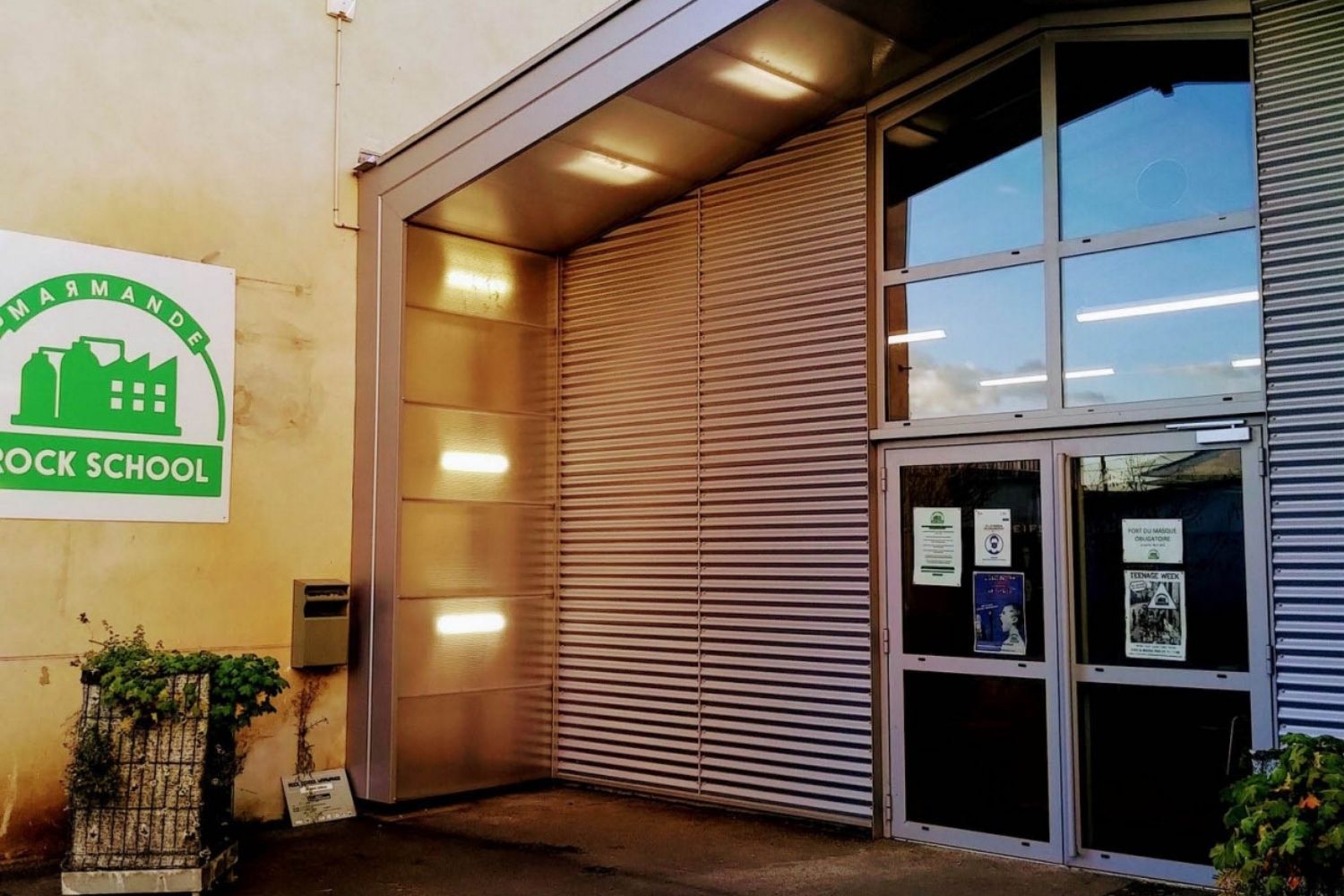 la façade extérieure