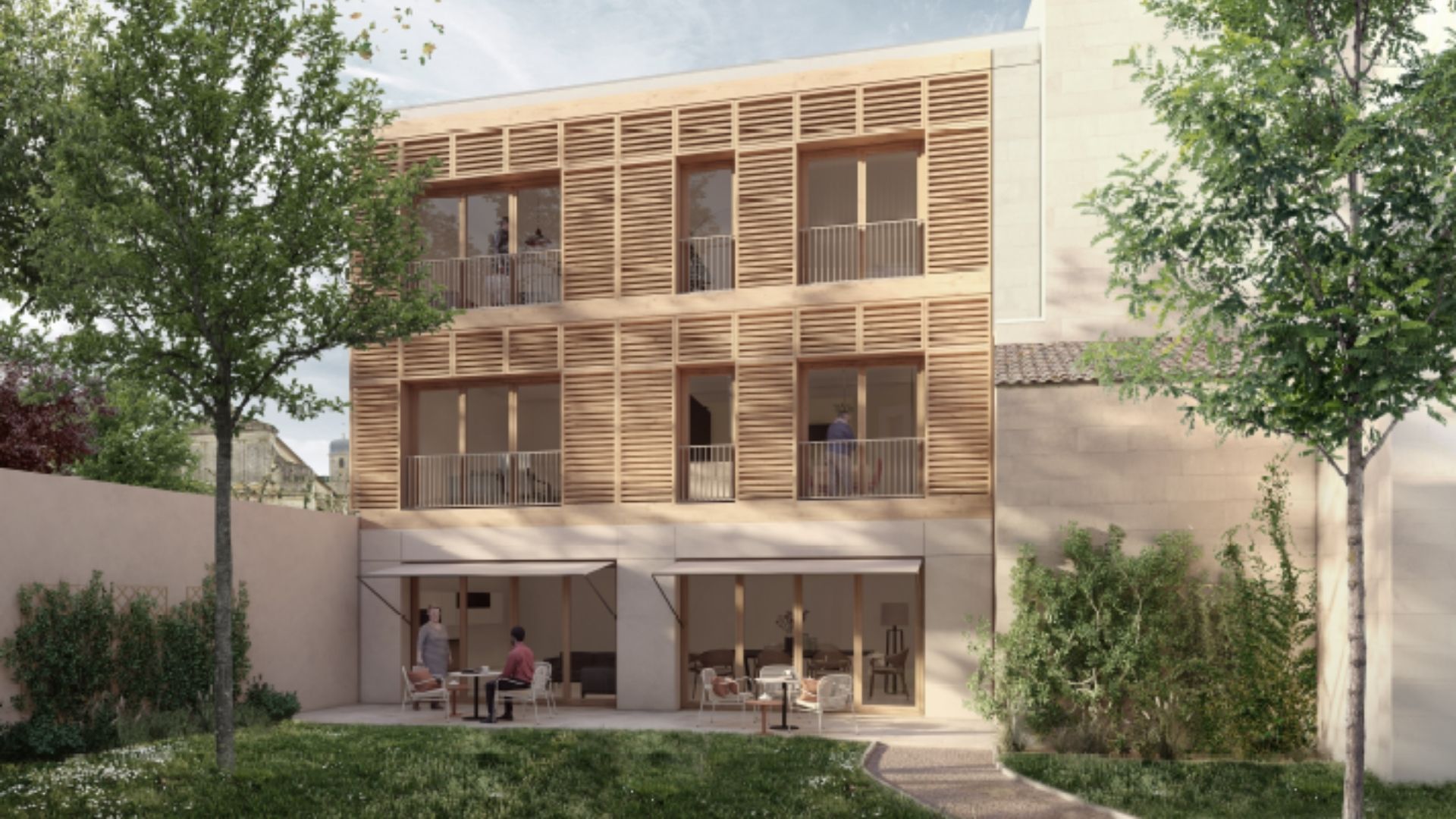 vue 3D du bâtiments