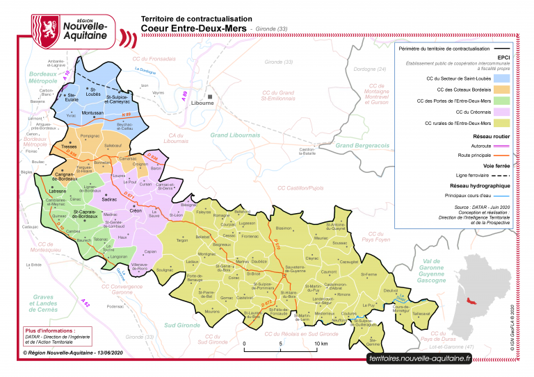 Communauté de communes Les Coteaux Bordelais Territoires en Nouvelle