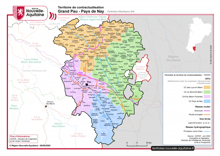 Communauté d'agglomération Pau Béarn Pyrénées Territoires en NouvelleAquitaine