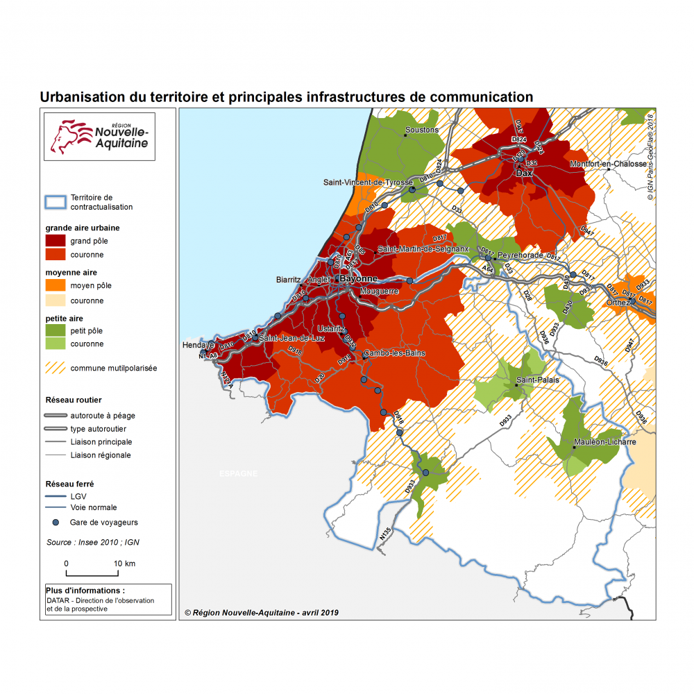 Cartes Pays Basque (2018/2021)  Territoires en Nouvelle-Aquitaine
