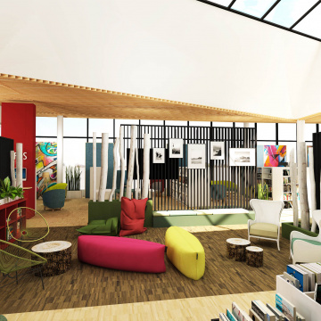 Une toute nouvelle médiathèque à Soustons