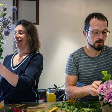 Floricotte, l'insertion par la floriculture bio