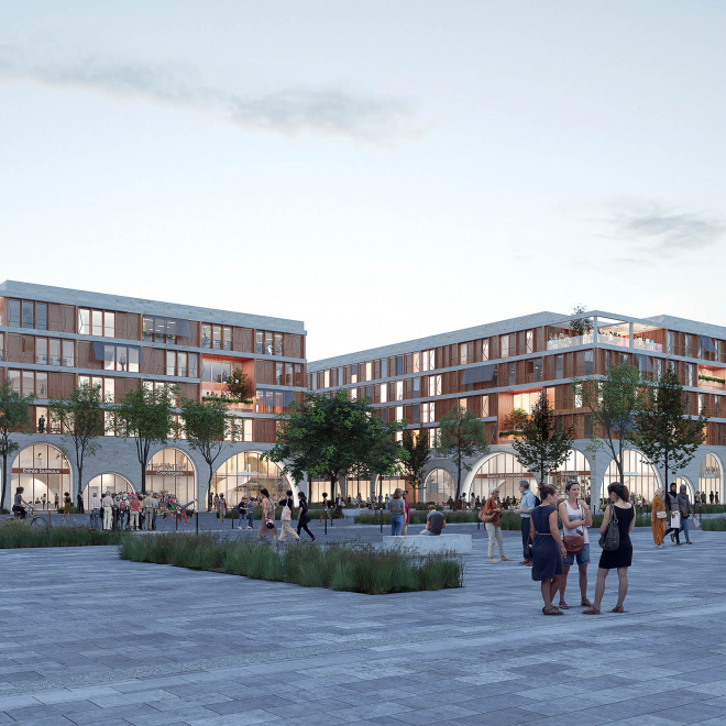 Un quartier attractif et ouvert à Pau