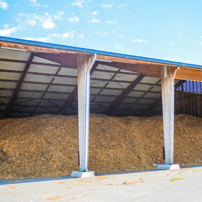 Chasseneuil, le réseau de chaleur sort du bois