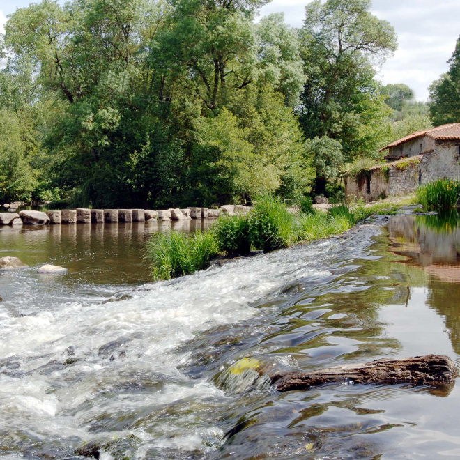 La Gâtine en vert et bleu